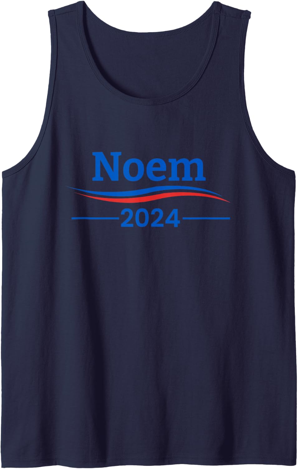 Kristi Noem 2024 | Noem 2024 President Republican Patriot Sleeveless Tank Top - Navy Blue