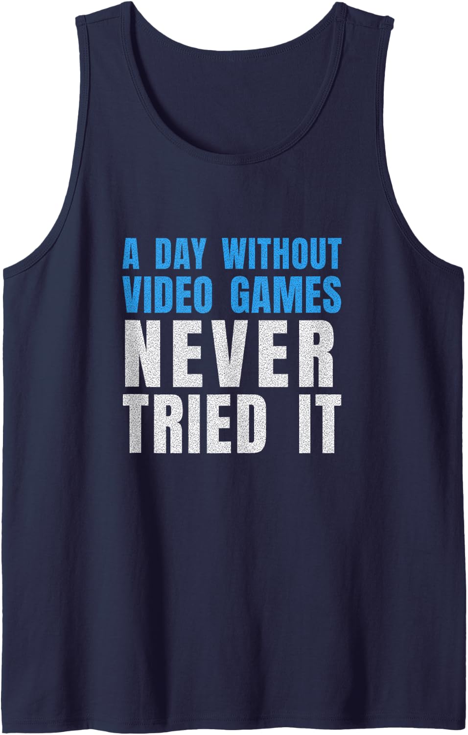 Video Gamer Big Bro New Big Bro Video Gamer Sleeveless Tank Top - Navy Blue