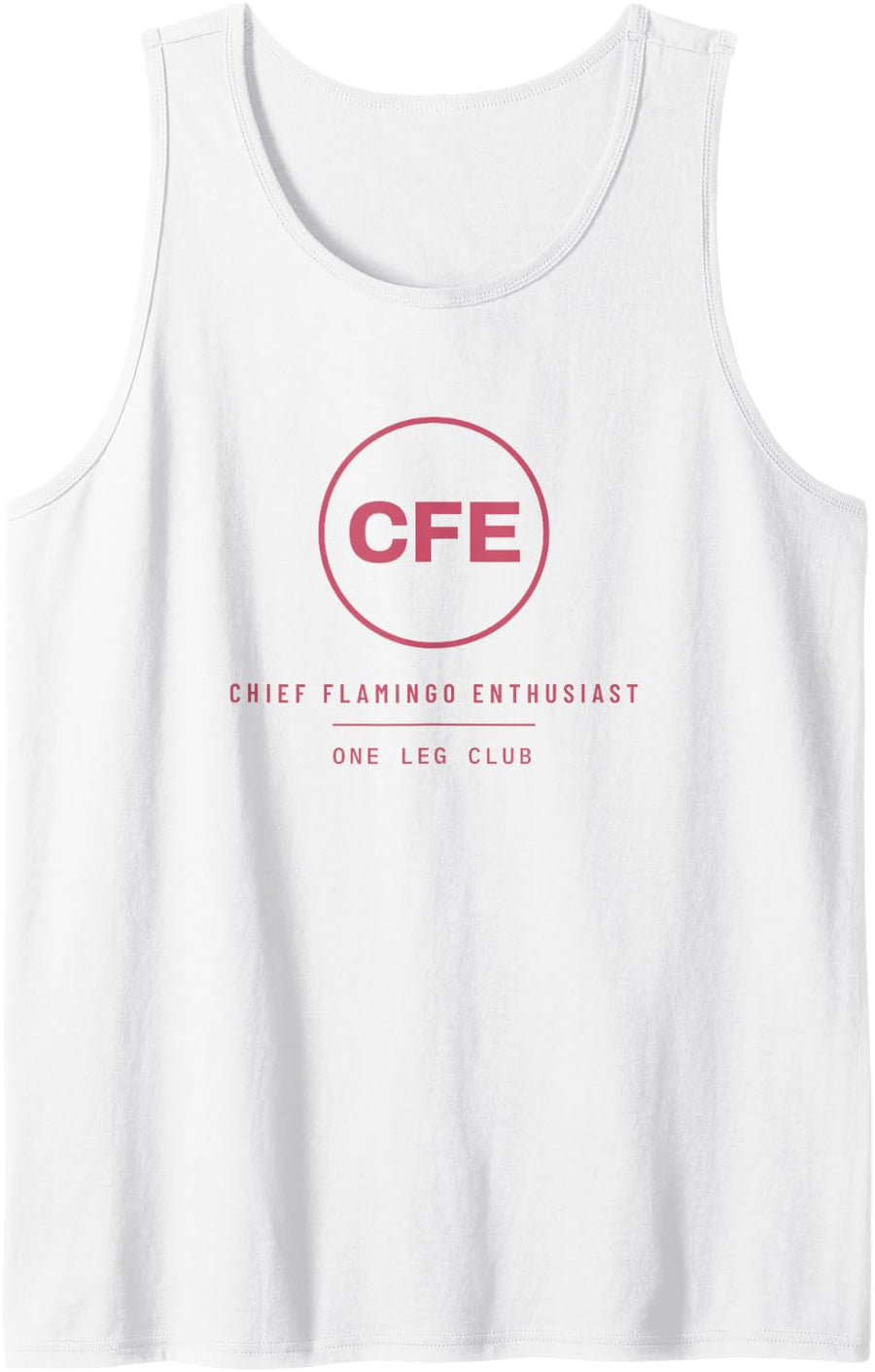 Flamingo Chief Flamingo Enthusiast Summer Pink Bird Lover Tank Top - White