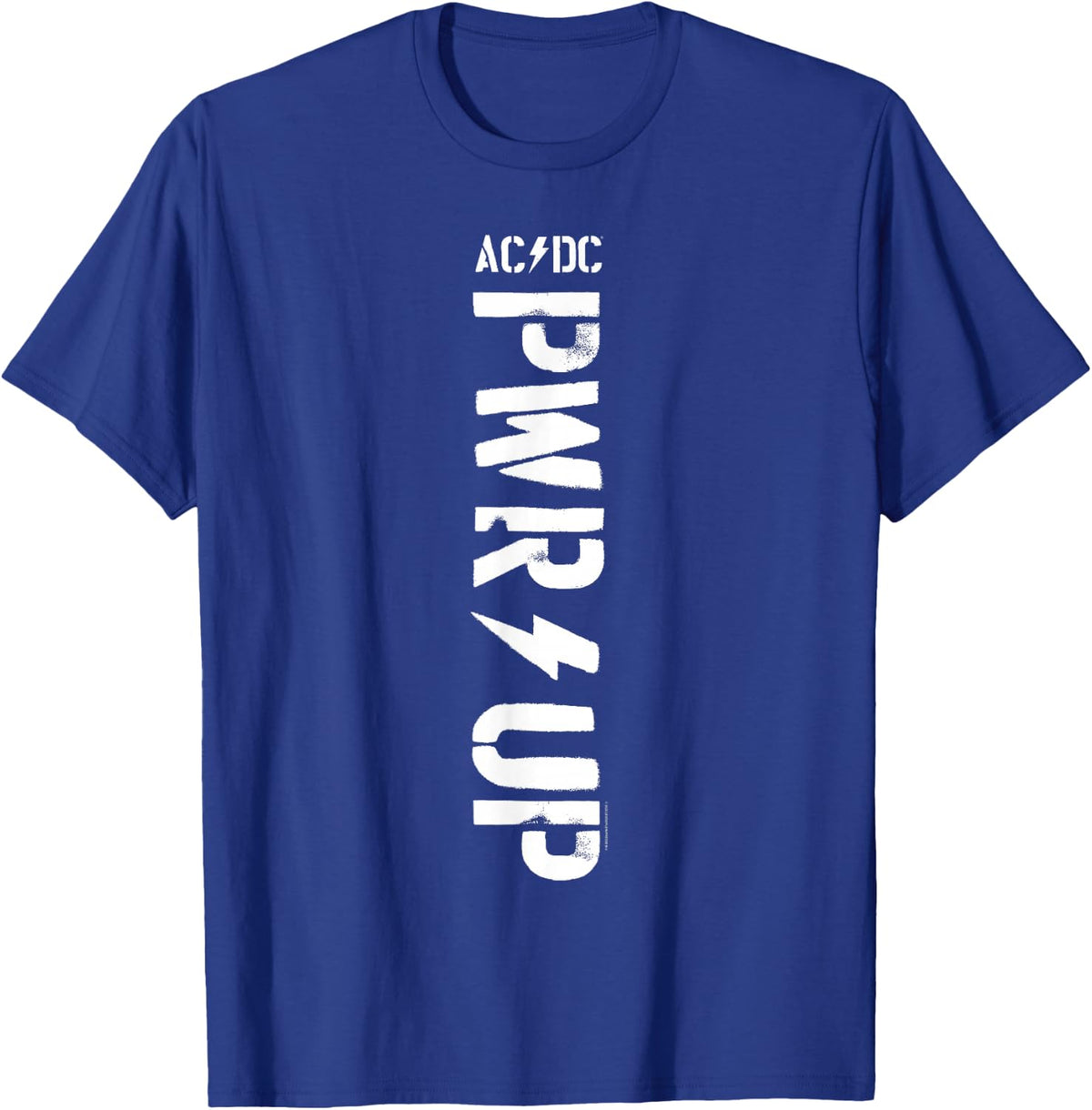 AC/DC - PWR UP T-Shirt - Royal Blue