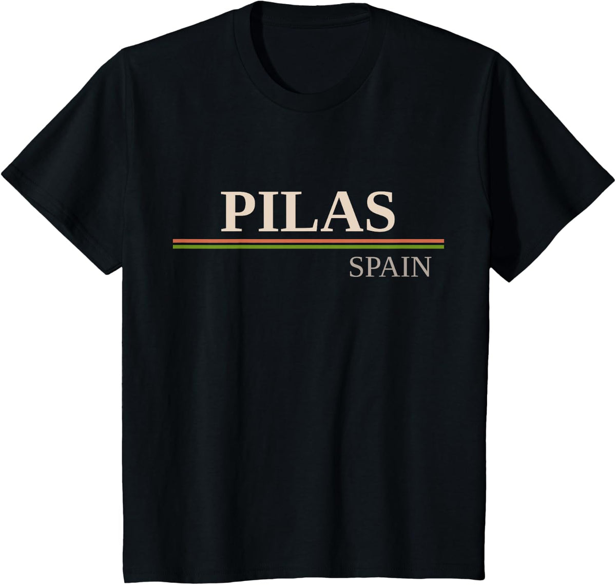 Pilas Spain T-Shirt - Black