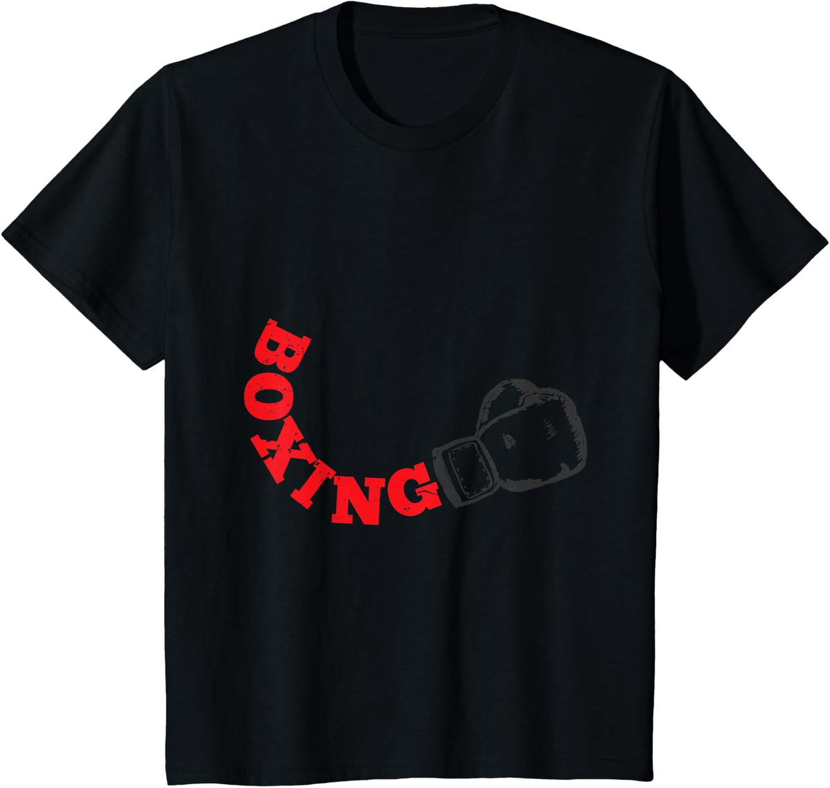Boxing Punch Box Fighting Sport Birthday Gift T-Shirt - Black