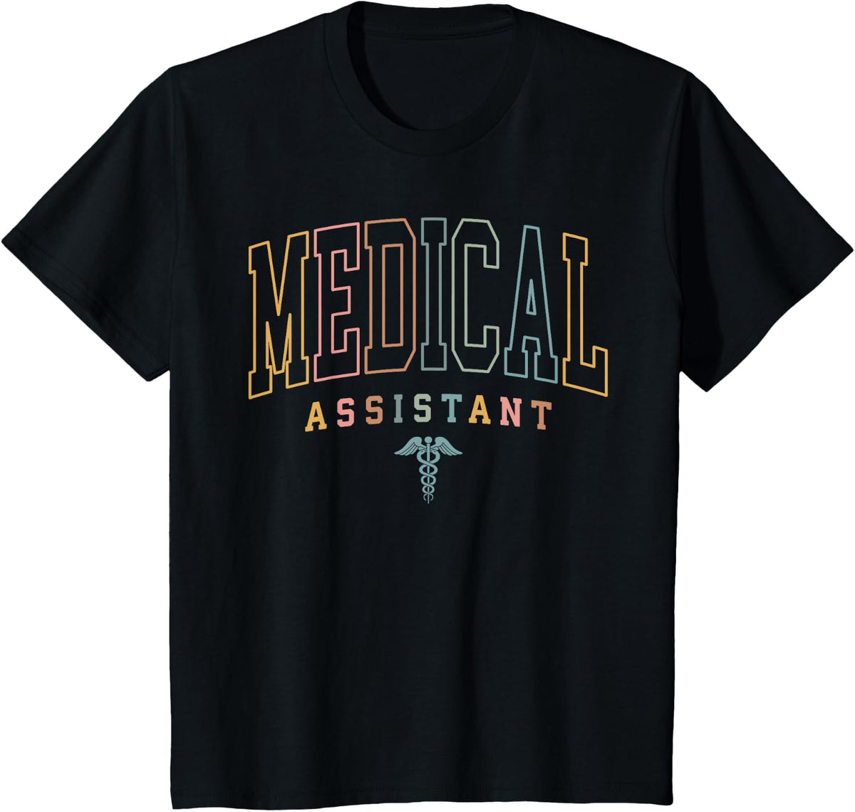 Medical Assistant Medical School Nursing Assistant CMA Gifts T-Shirt - Black