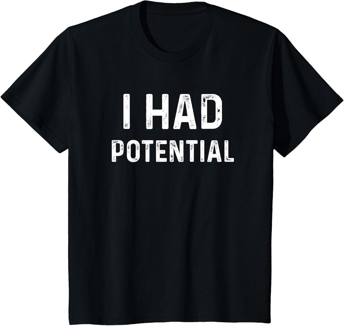 Retro Physics Joke, Vintage Style T-Shirt - Black