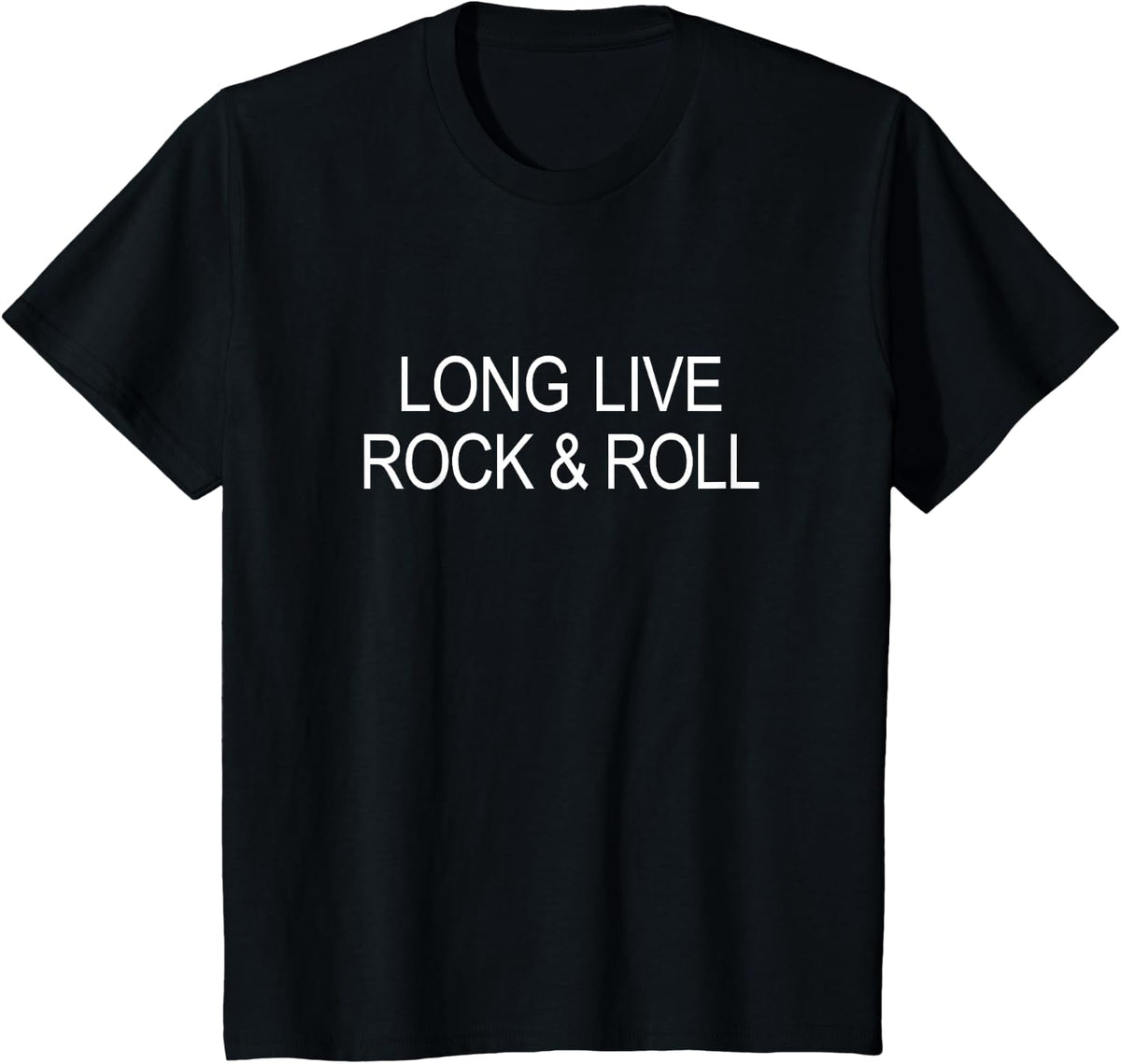 Long Live Rock & Roll - T-Shirt - Black