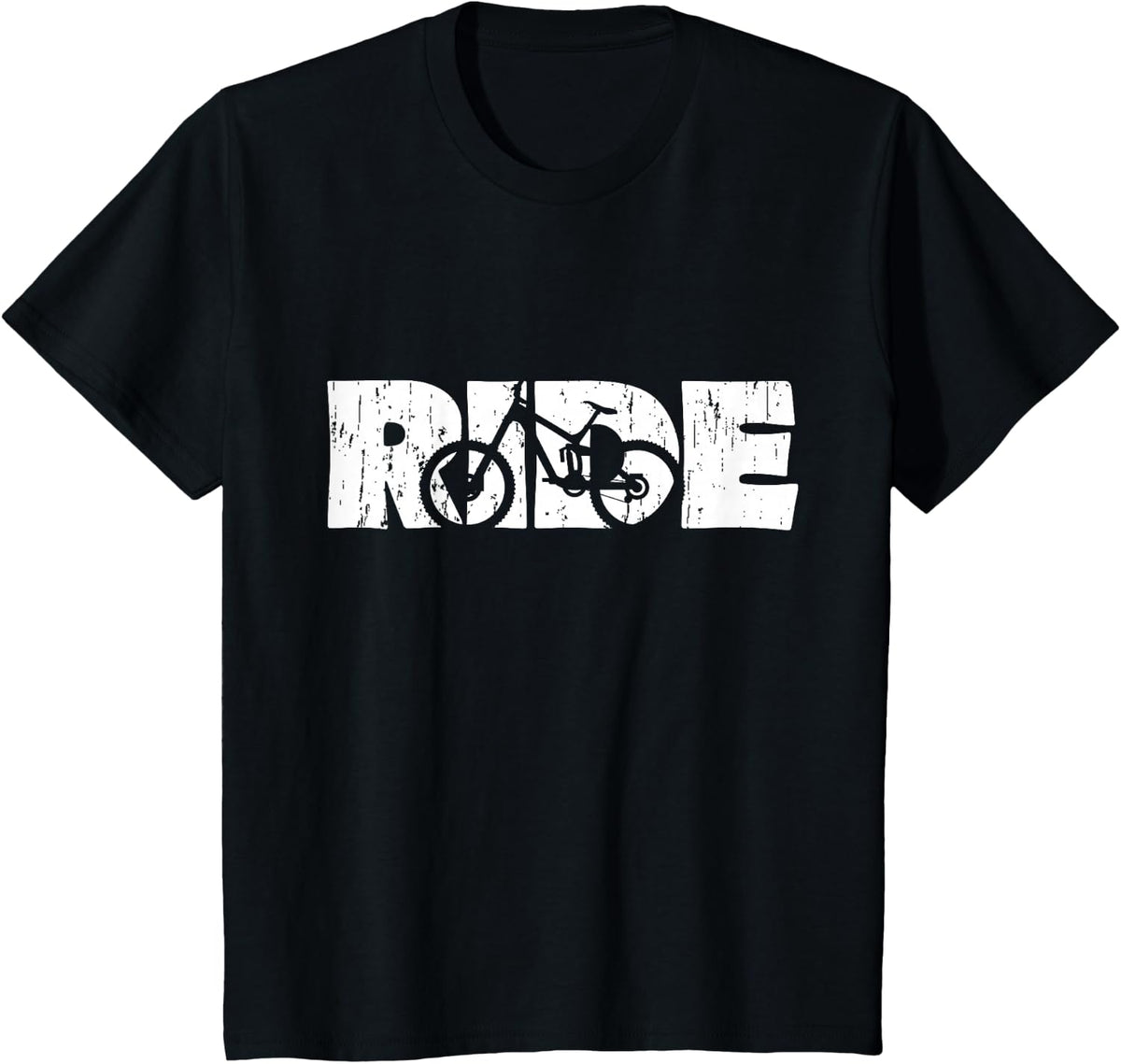 Ride Your Mountain Bike MTB T-Shirt Small - Black