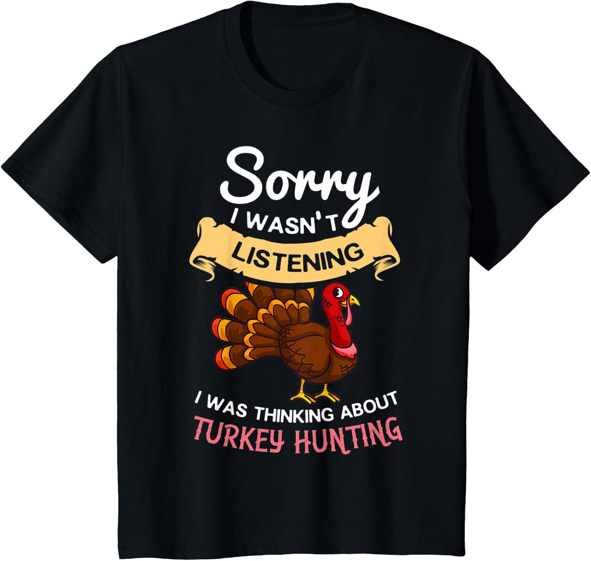Turkey Hunting Gift Hunter Hunt Season T-Shirt - Black