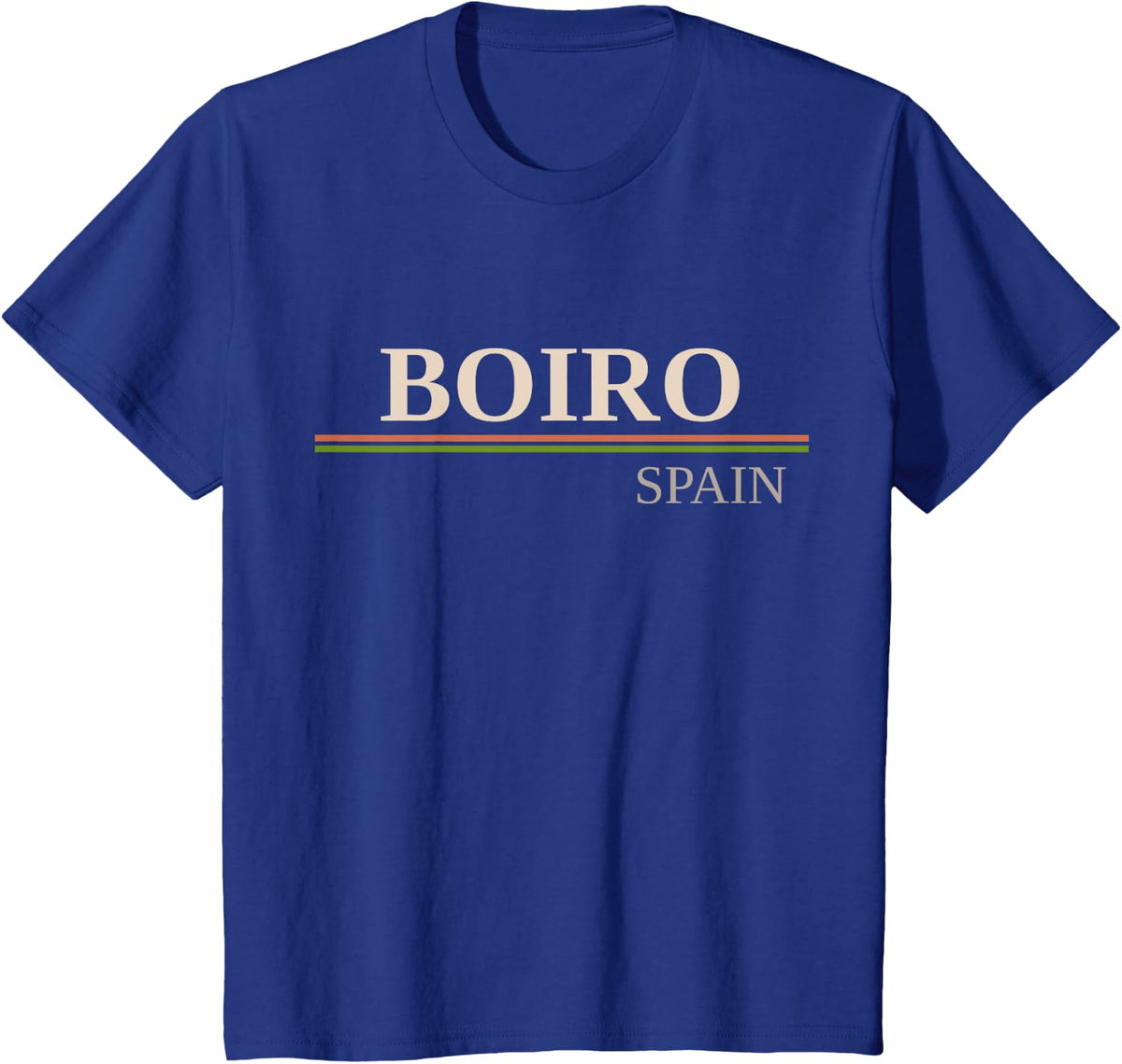 Boiro Spain T-Shirt - Royal Blue