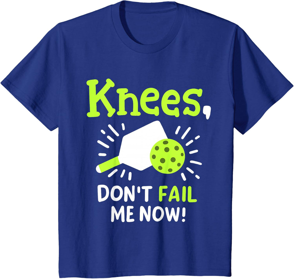 Pickleball Player Funny T-Shirt - Royal Blue