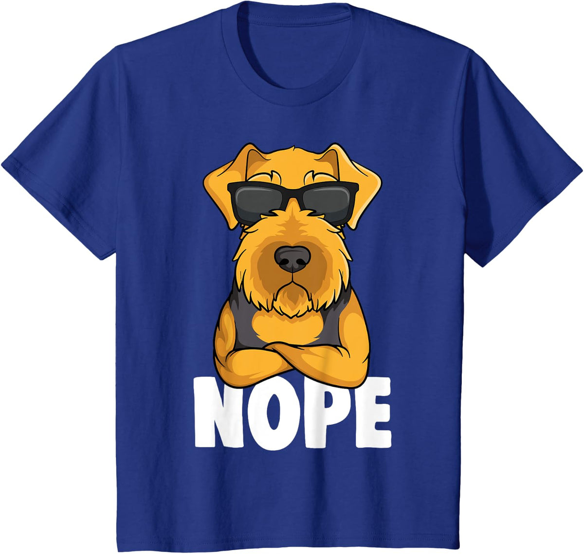 Welsh Terrier Dog T-Shirt - Royal Blue
