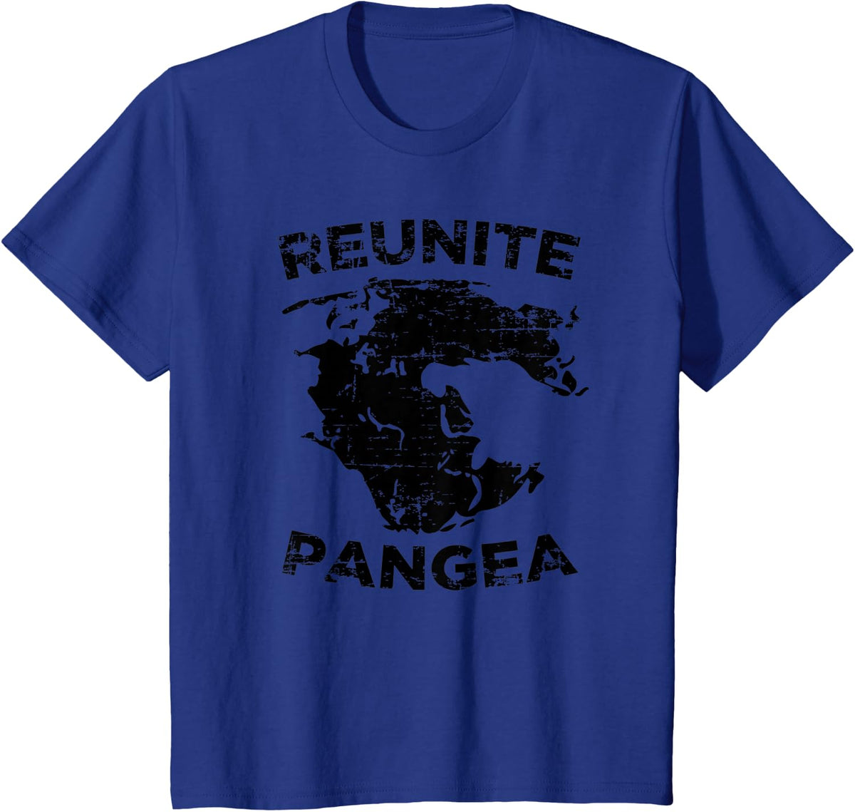 Reunite Pangea! Funny Geology, Geologist T-Shirt - Royal Blue