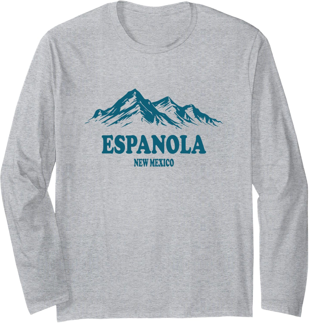 Espanola Long Sleeve T-Shirt - Adult Unisex Heather Grey