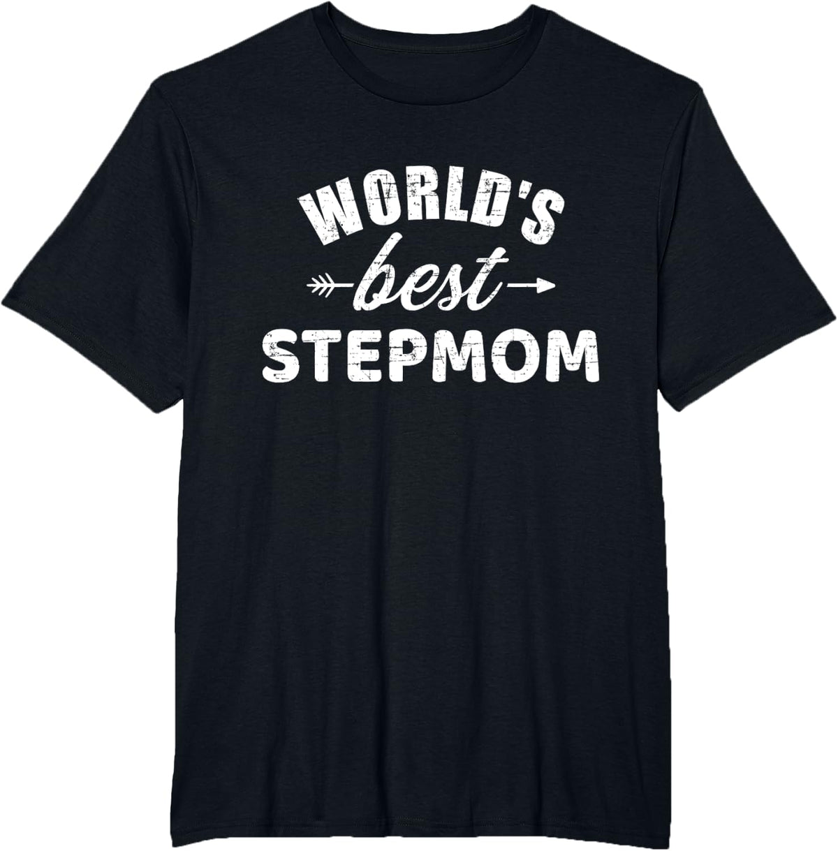 World's best stepmom T-Shirt - Black