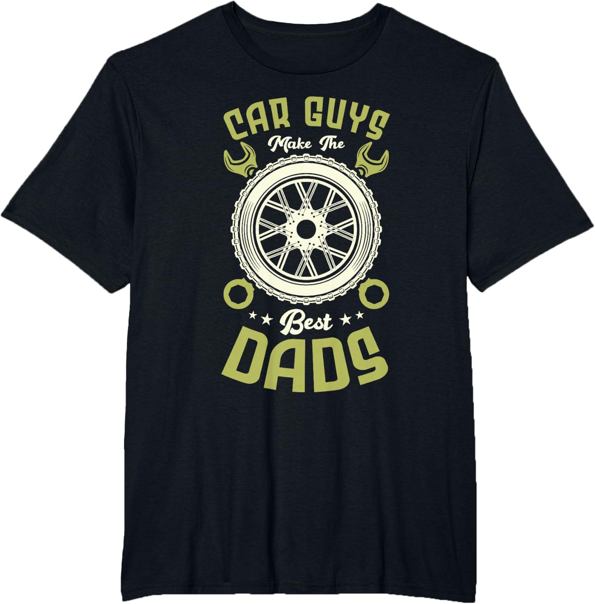 Car guys make the best dads Car mechanic Funny Mechanic T-Shirt - Black