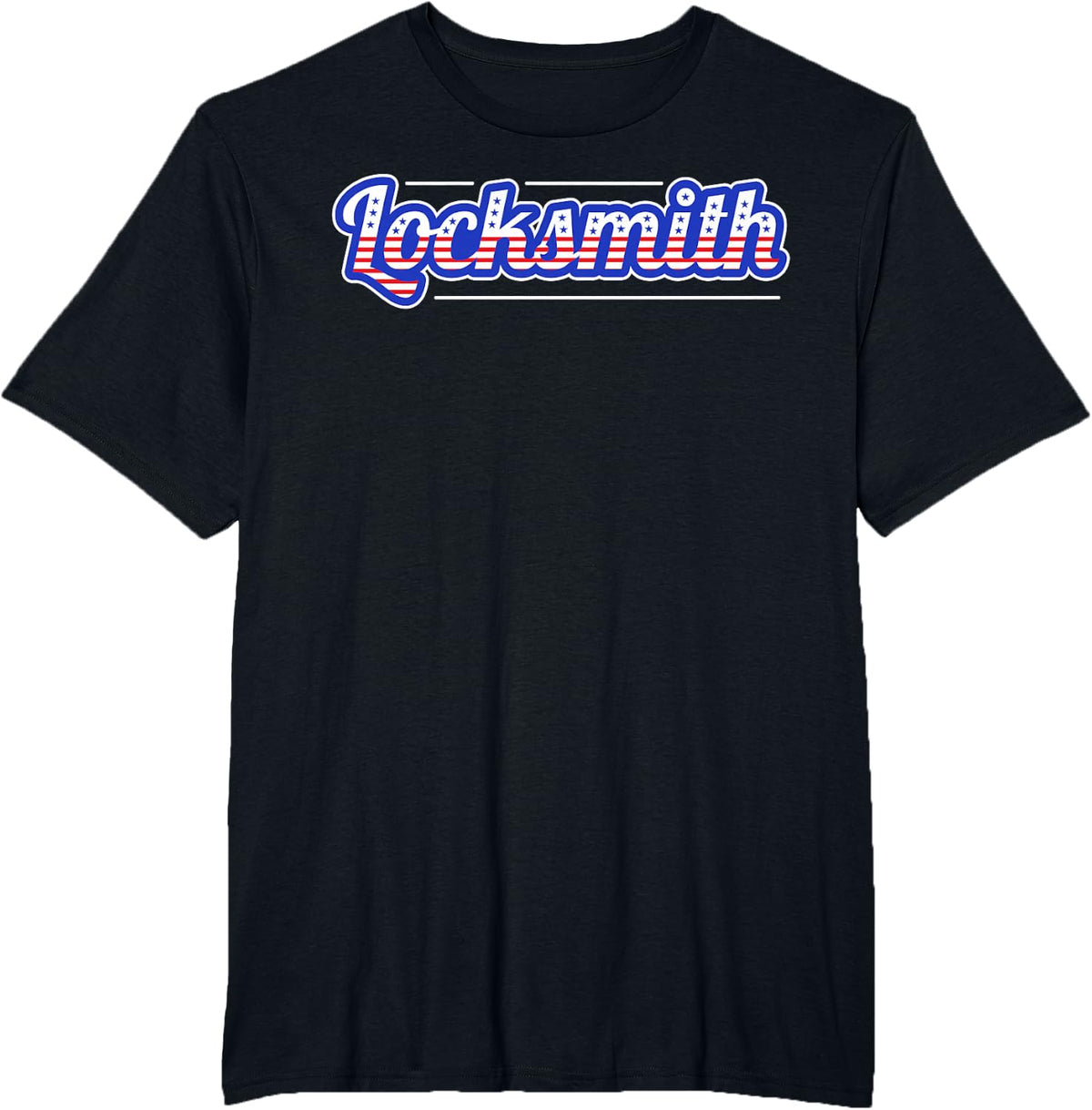 Locksmith Locksmithing T-Shirt - Black