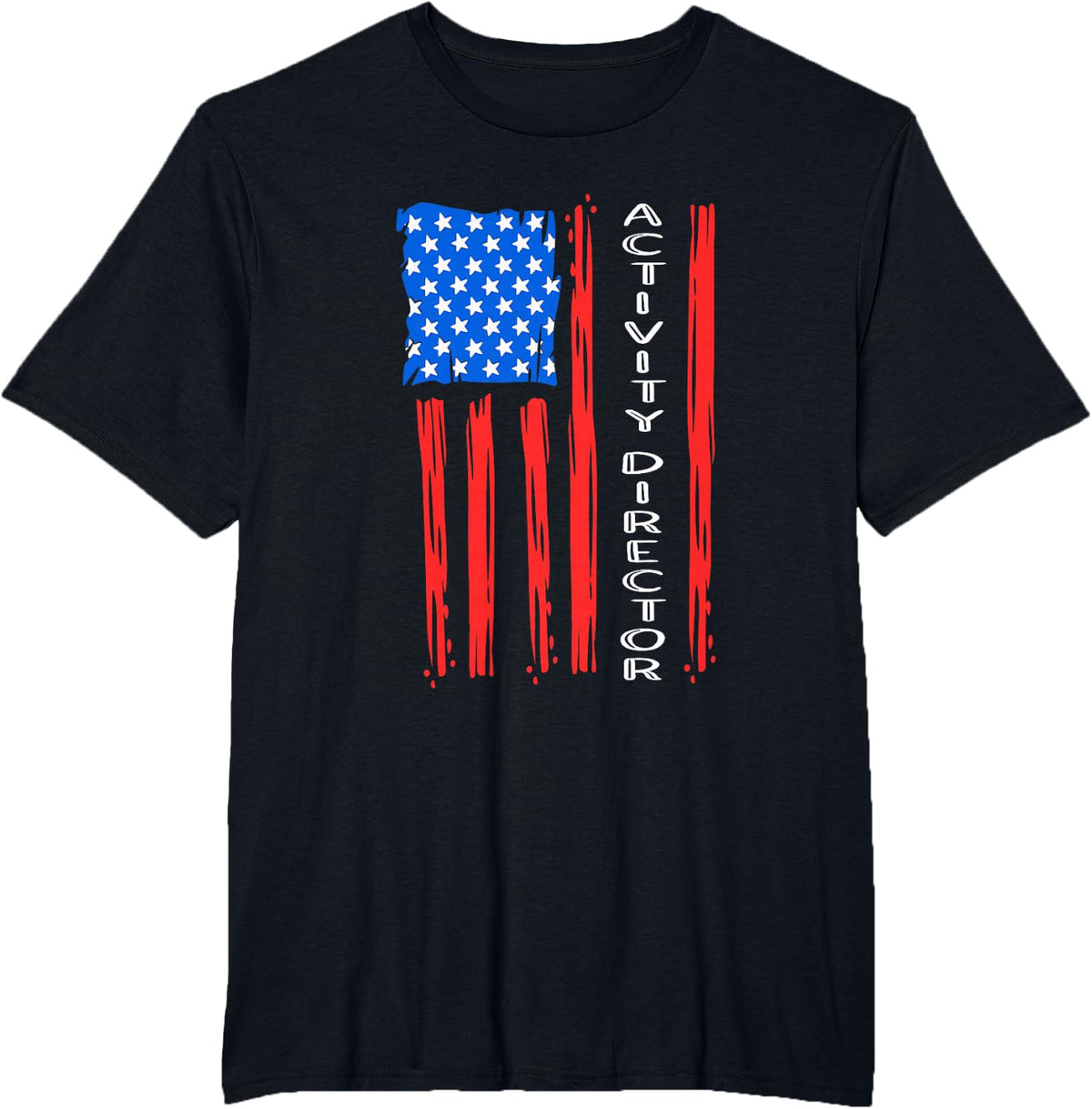 Patriotic Activity Director T-Shirt - Black