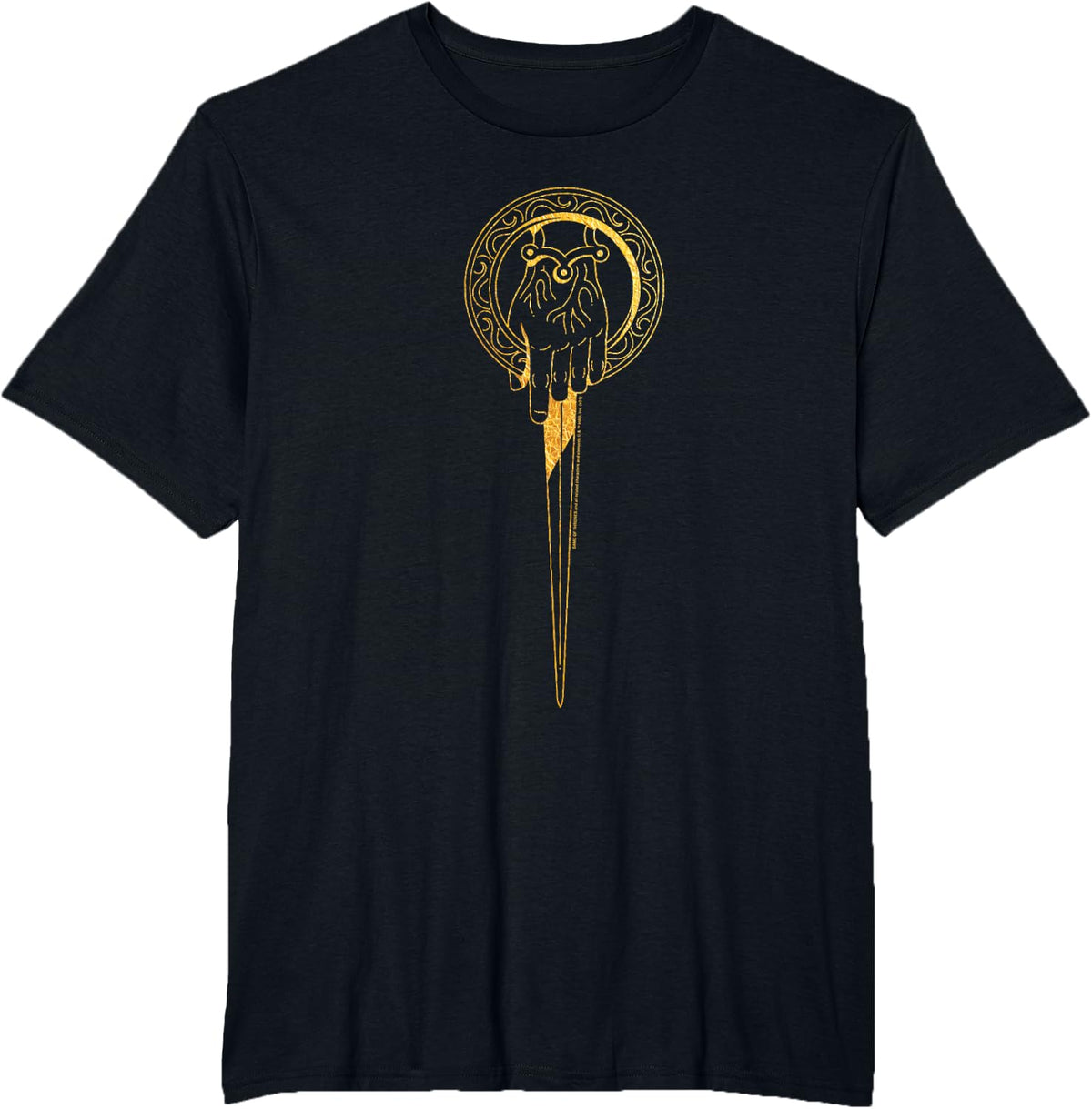 Game of Thrones Hand of The King Icon T-Shirt - Black