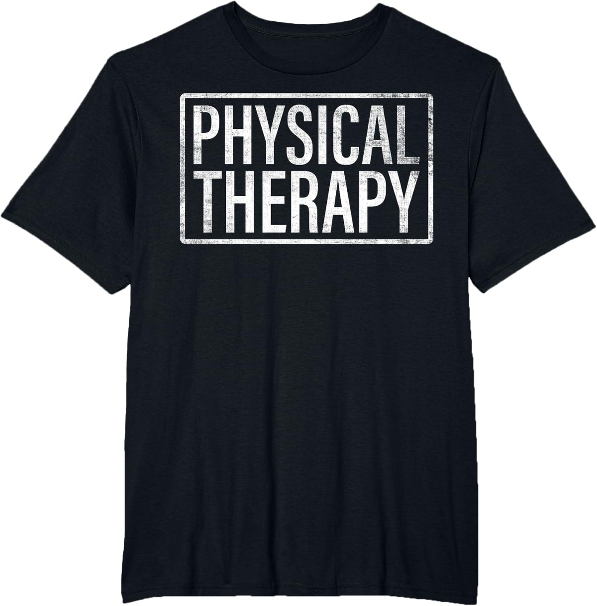 Physical Therapy - PT Therapist Physiotherapy T-Shirt - Black