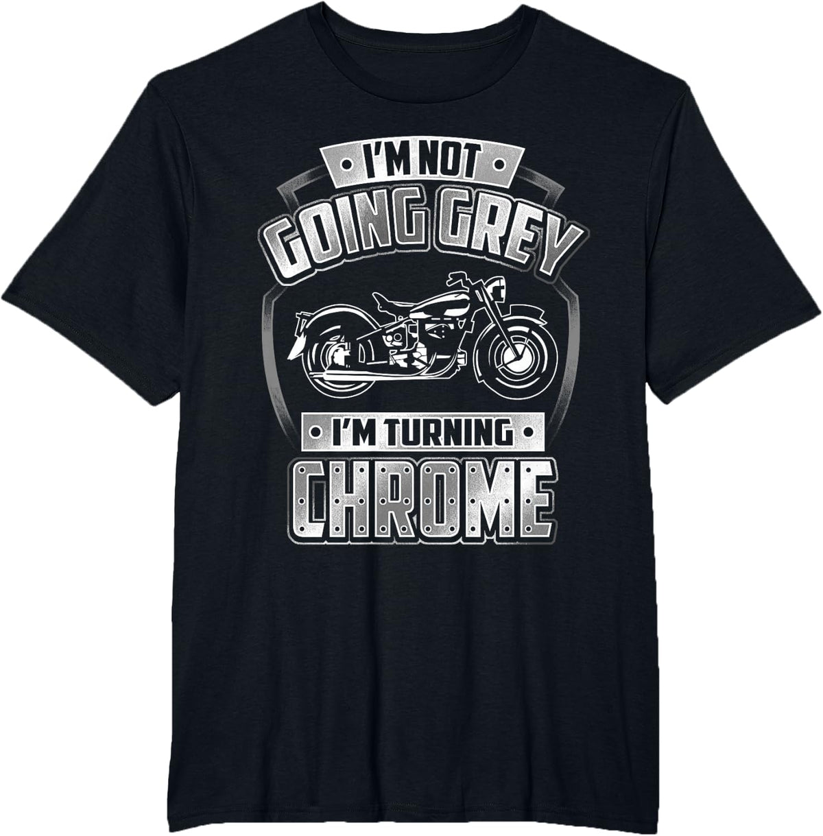 Old Man Motorcycle Rider Birthday Gift Retirement Biker Men T-Shirt - Black