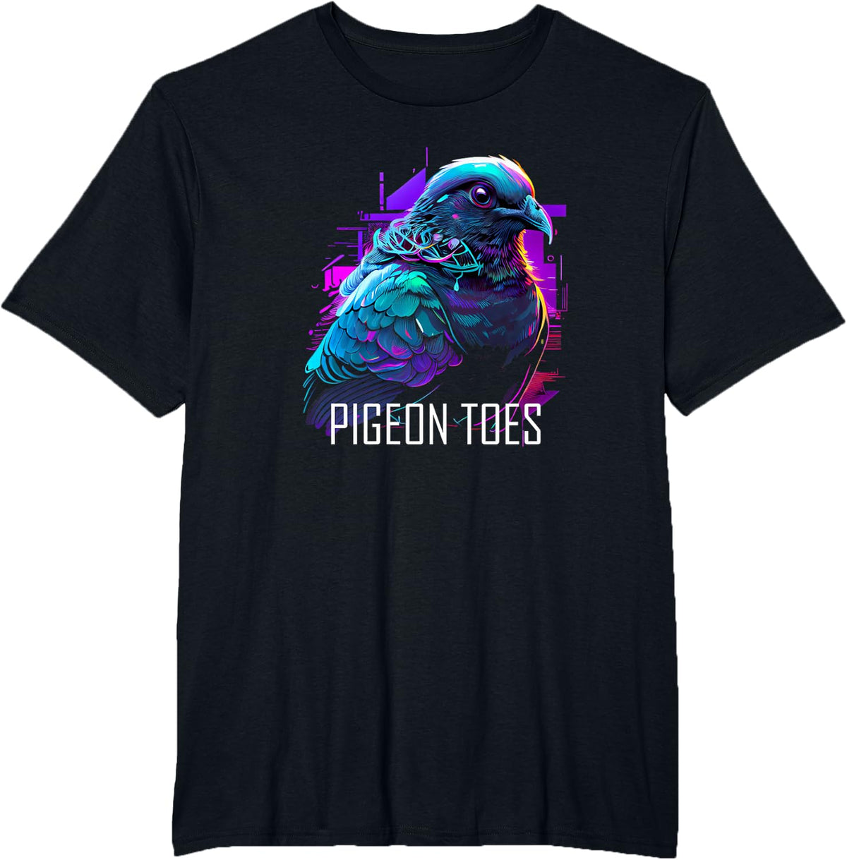 Pigeon Toes Shirt Pigeon Shirt Bird Homing Pigeon Racing T-Shirt - Black