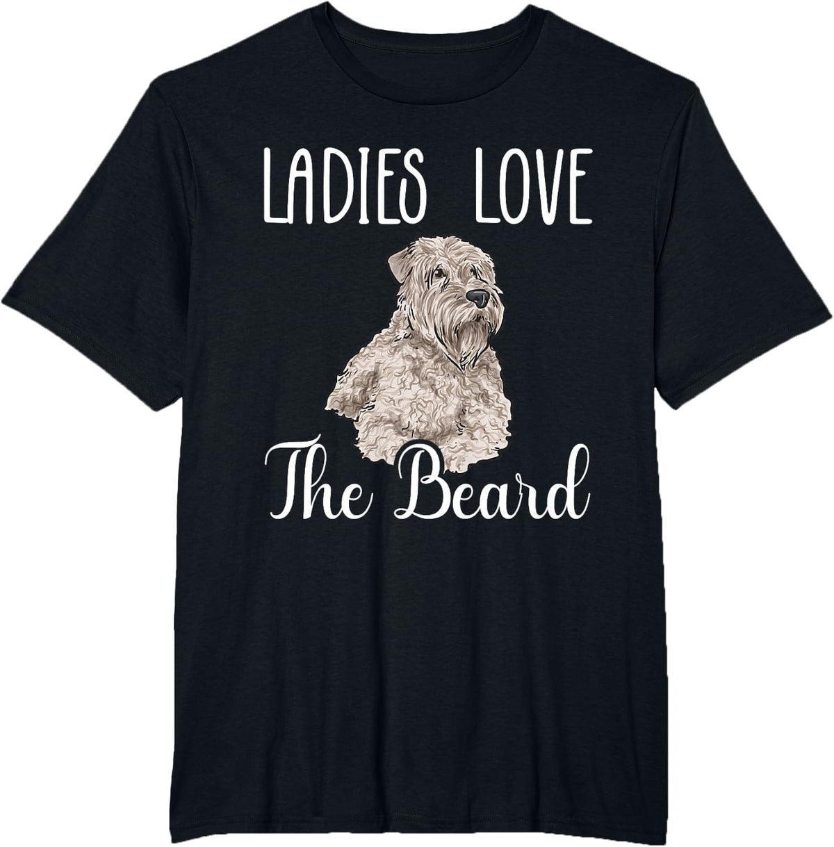 Irish Soft Coated Wheaten Terrier T-Shirt - Black