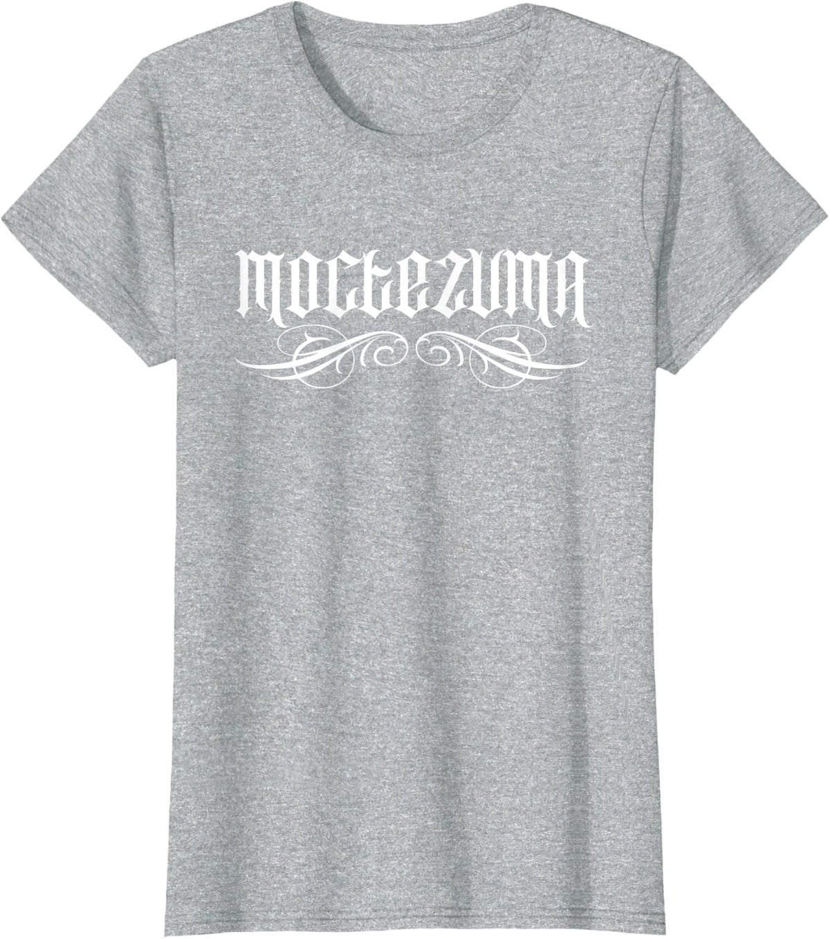 Moctezuma Mexican Surname Hispanic Spanish Familia Family T-Shirt - Heather Grey