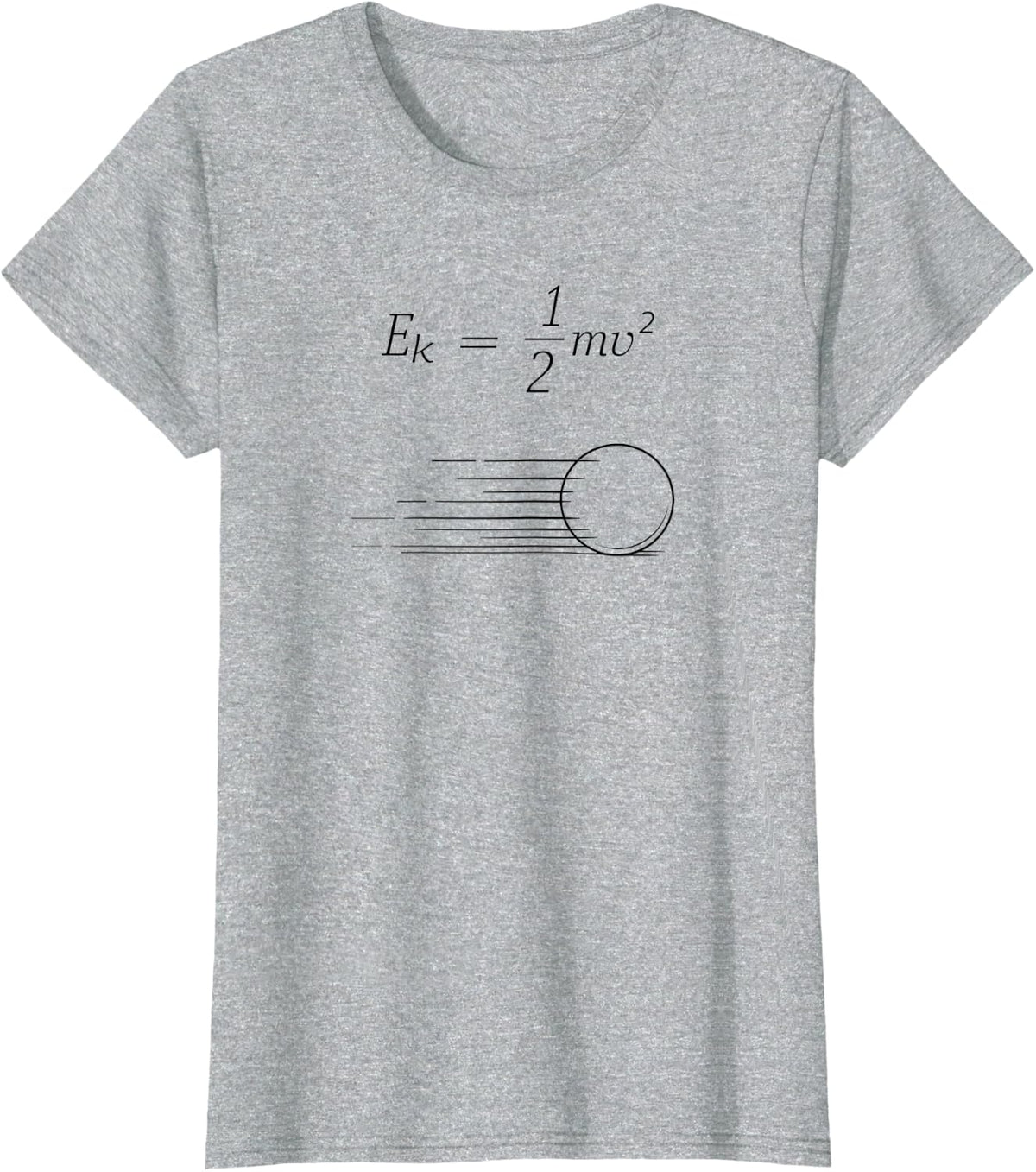 Kinetic Formula Energy Physics T-Shirt - Heather Grey