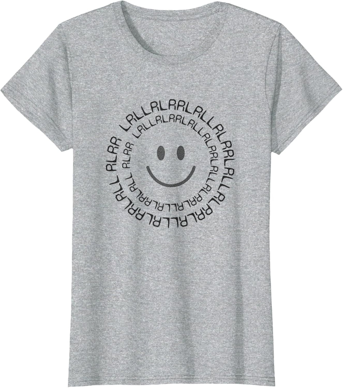 RLRR LRLL Drummer T – Paradiddle Rhythm & Rudiment T-Shirt - Heather Grey