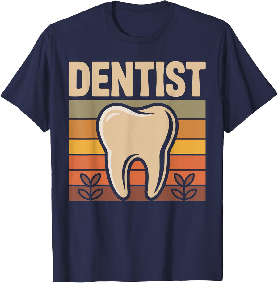 Funny Dentist T-Shirt - Navy Blue