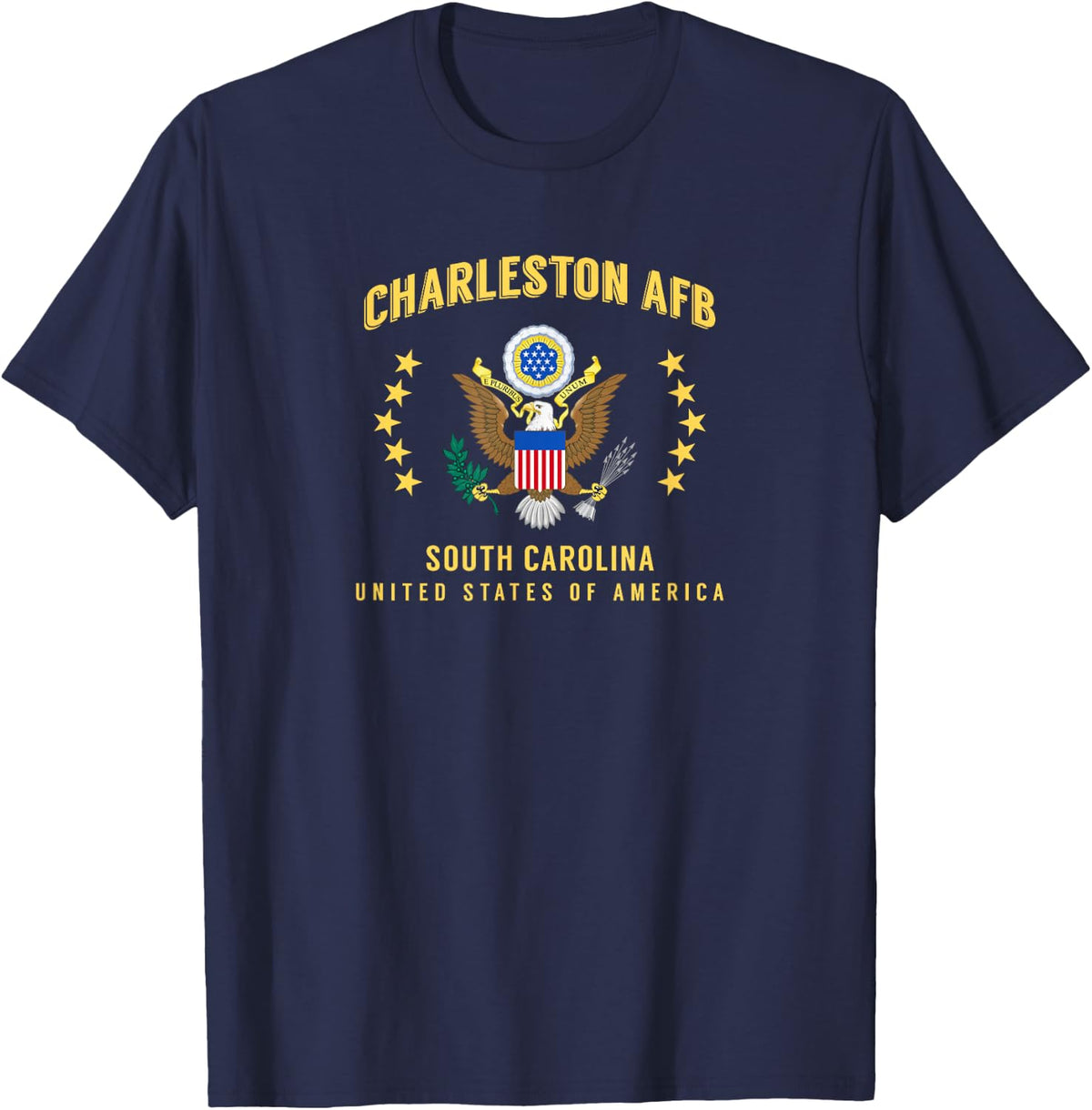 Charleston AFB T-Shirt - Navy Blue