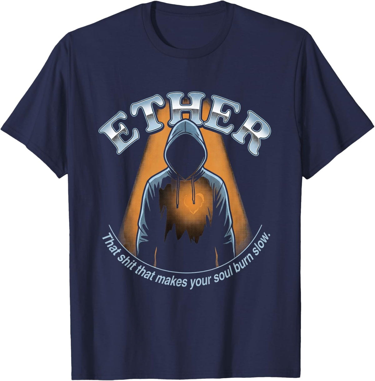 Ether Tshirt Music Rap Oldschool Hiphop Urban Streetwear T-Shirt - Navy Blue