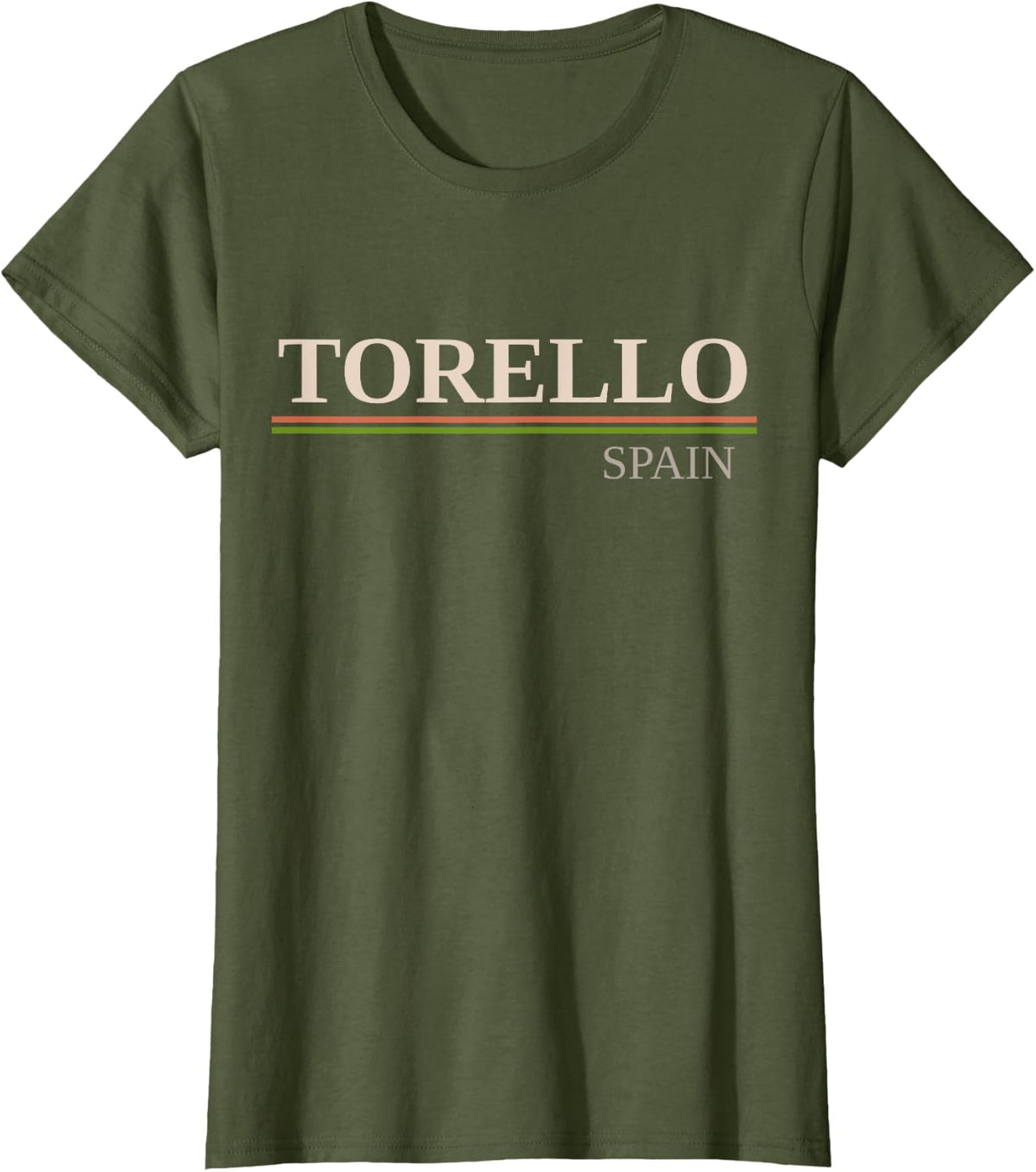 Torello Spain T-Shirt - Olive Green