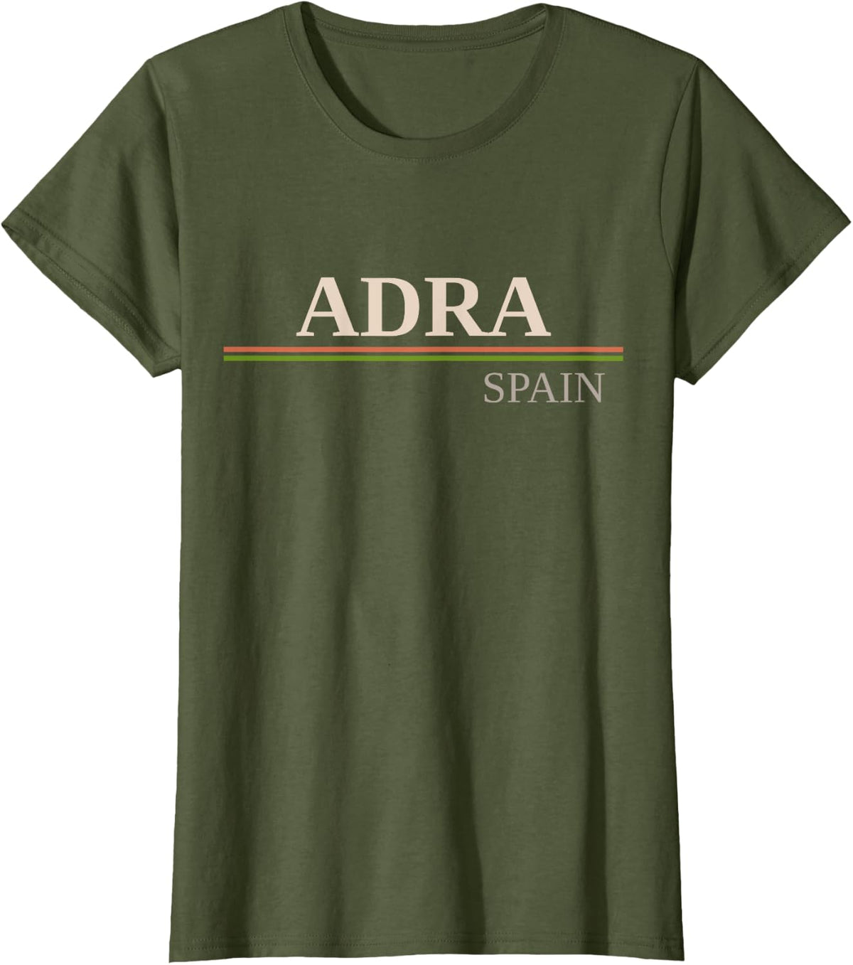 Adra Spain T-Shirt - Olive Green