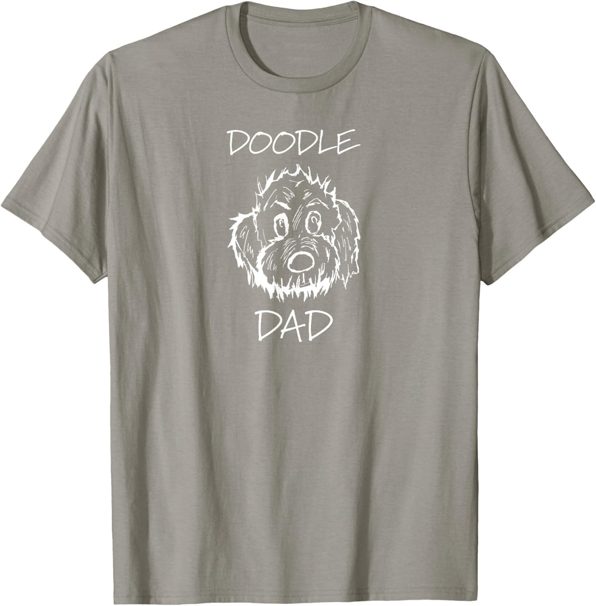 Doodle Dad Goldendoodle T-Shirt - Slate Grey