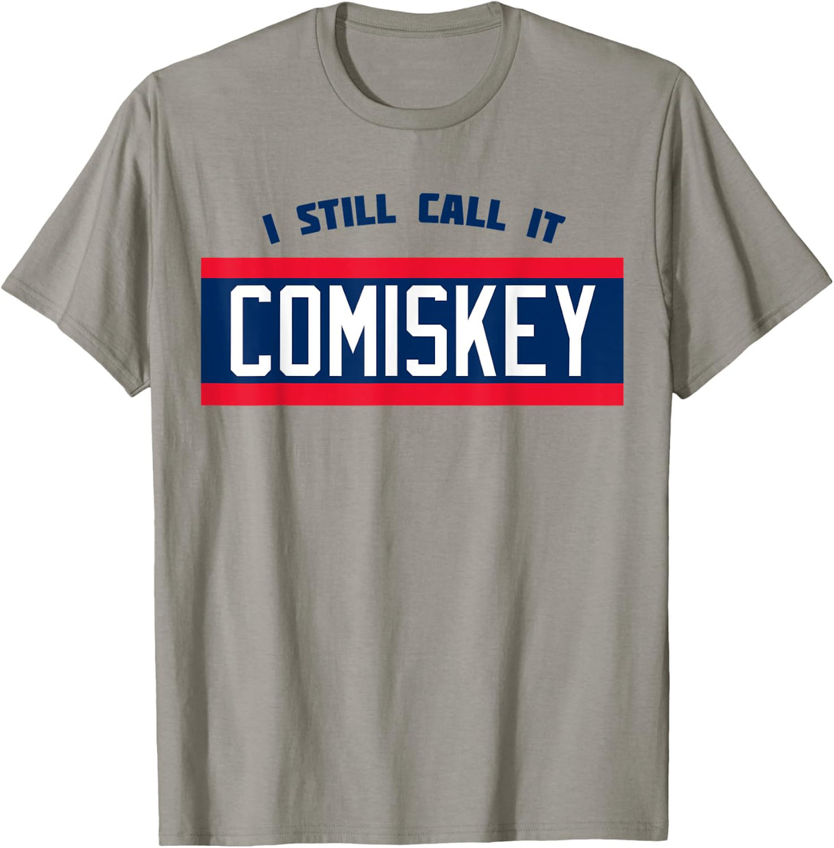 Retro Baseball T-Shirt - Slate Grey