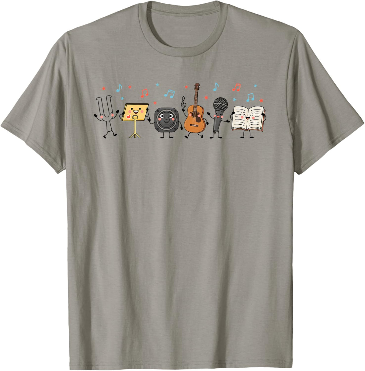 Music Teacher Instructor Educators Band Choir Director Tutor T-Shirt - Slate Grey
