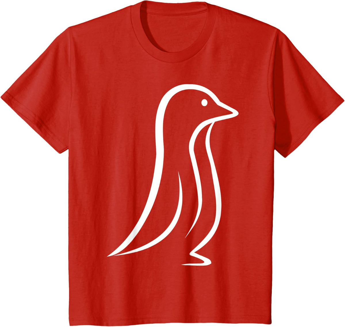 Cute penguin T-Shirt - Red