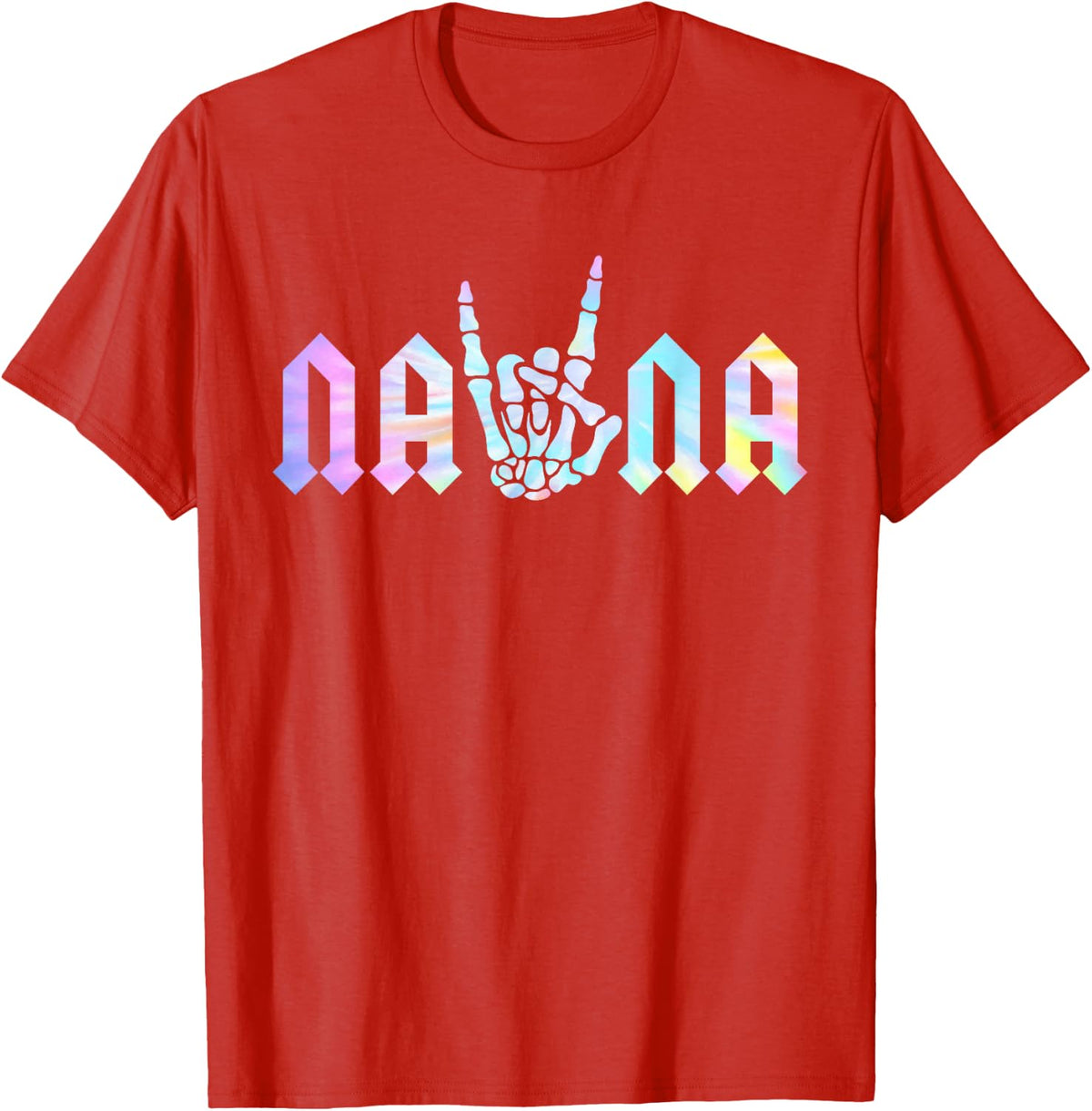 Nana Of The Bad Two the Bone Birthday 2 Years Old Birthday T-Shirt - Red