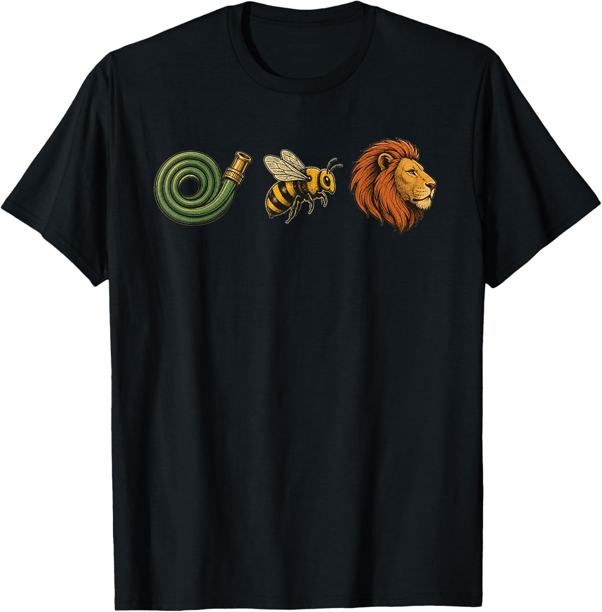 Hose Bee Lion Meme Shirt, Ho's Be Lying Shirt T-Shirt - Black