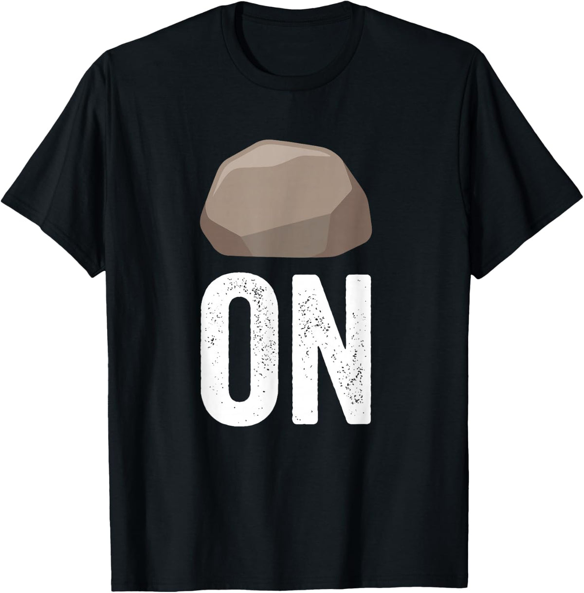 Funny Rock On Rocks Hunter Tee Rockhound Fossils Collecting T-Shirt - Black