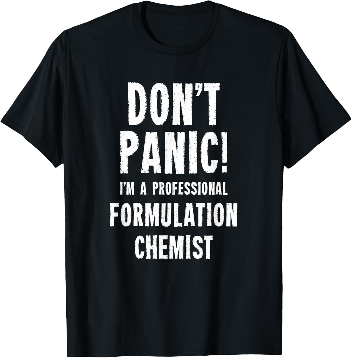 Formulation Chemist T-Shirt - Black