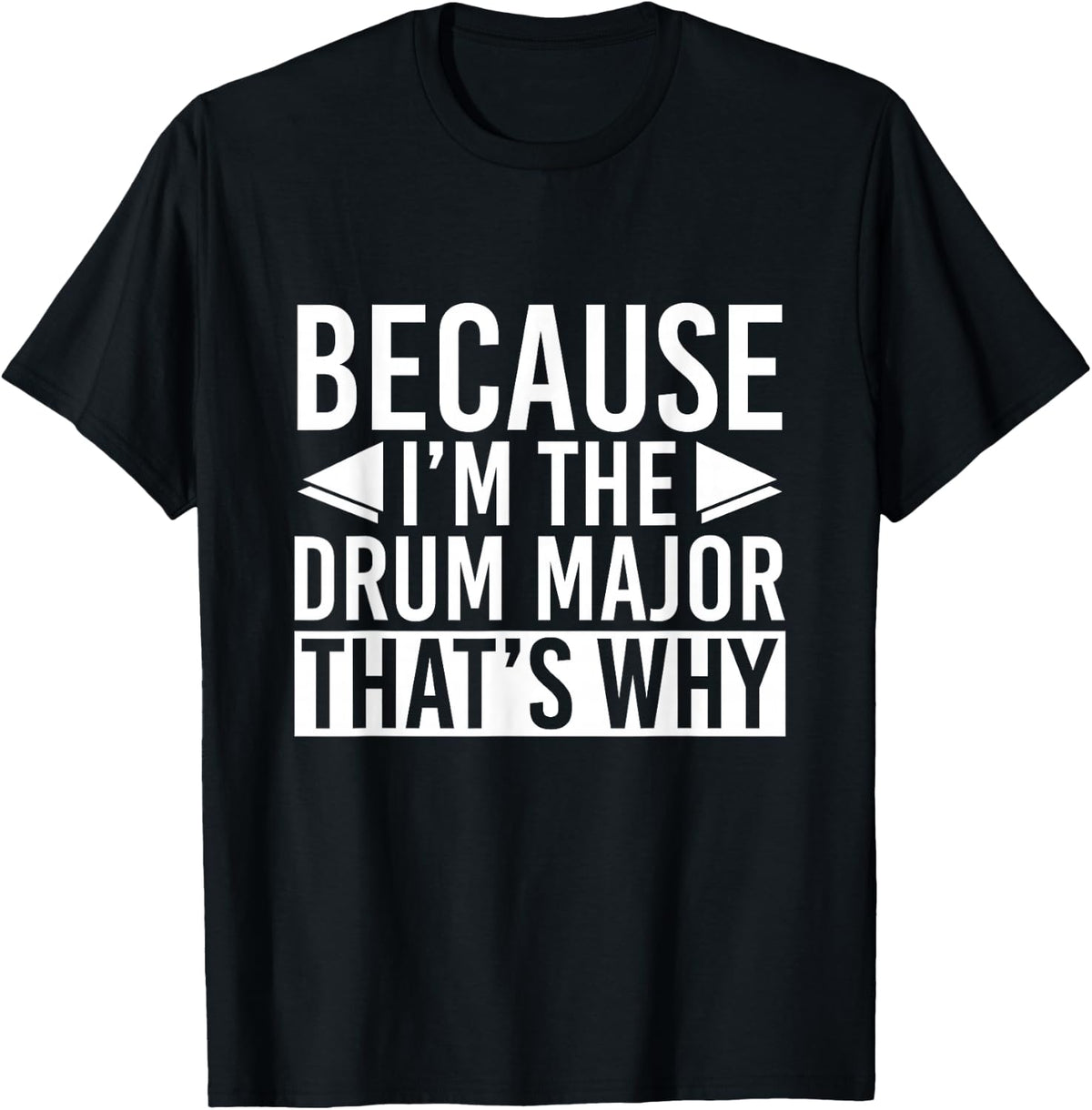 Major Musician Gift Drum Kit T-Shirt - Black