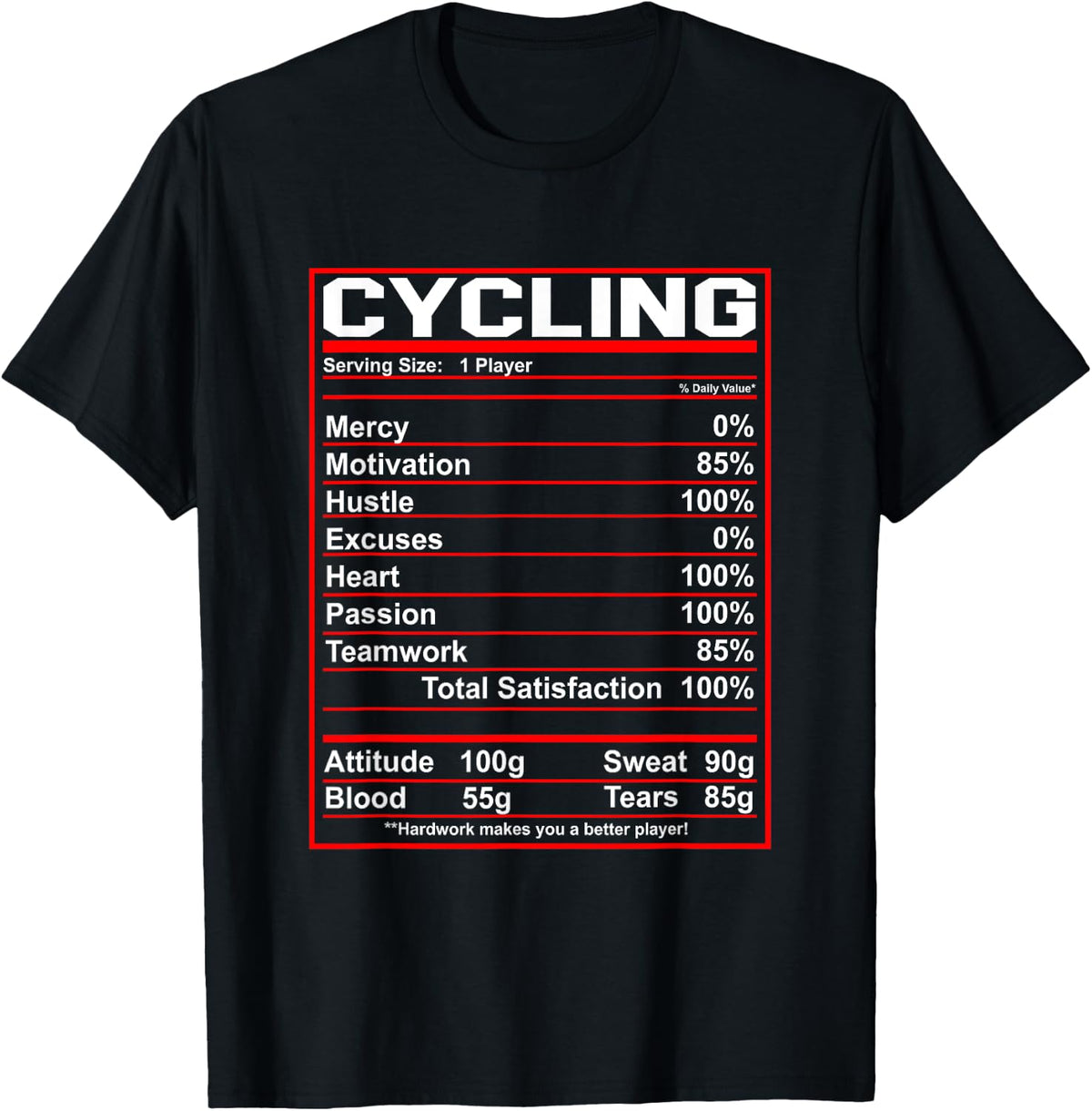 Bicycle Riders Bike Designs Funny Cycling Mountain Bike MTB Unisex-Adults T-Shirt, Black, Small, Short Sleeve, Classic Fit -