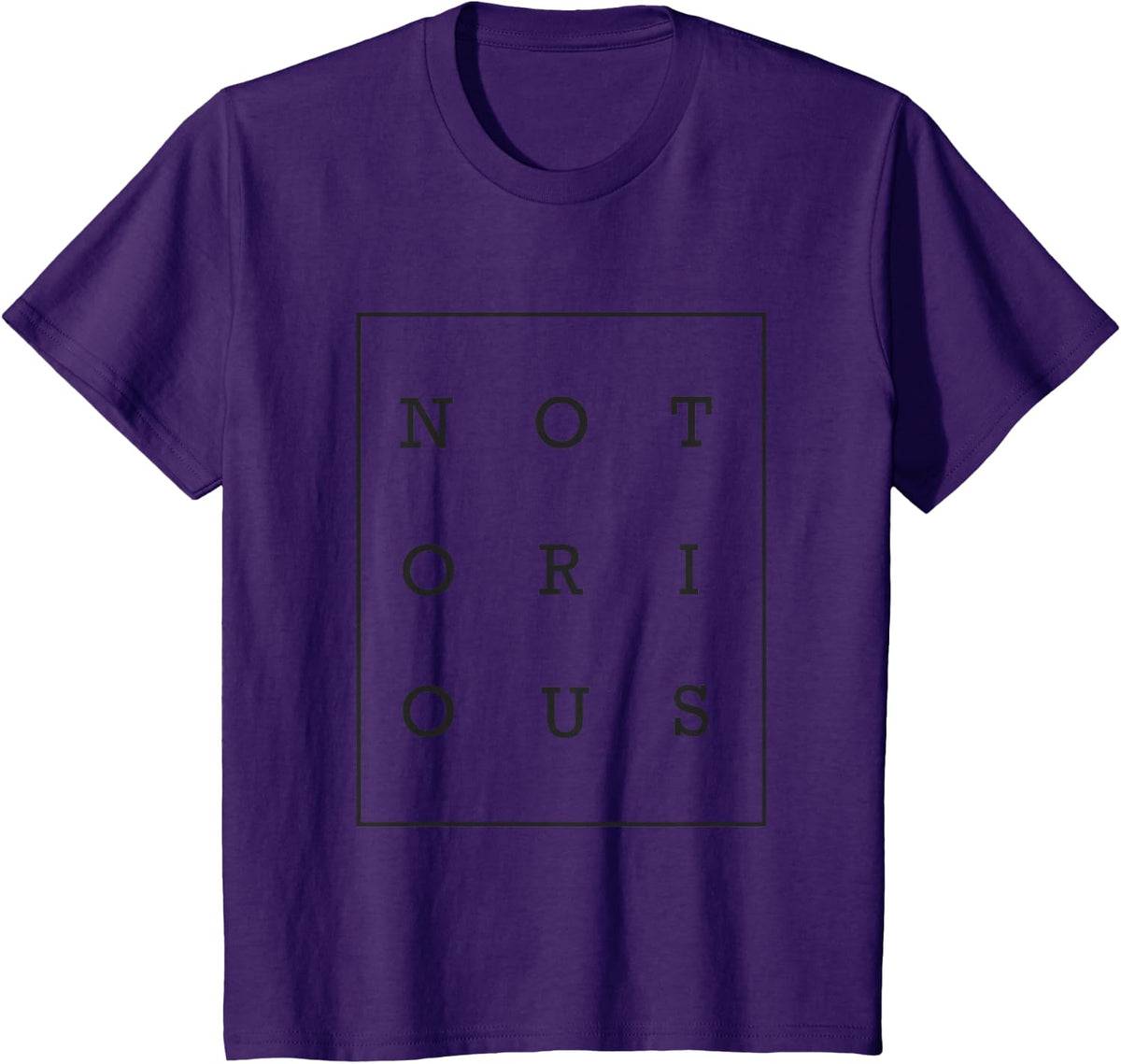 Minimalist Old School Hip Hop East Coast Rap T-Shirt - Purple
