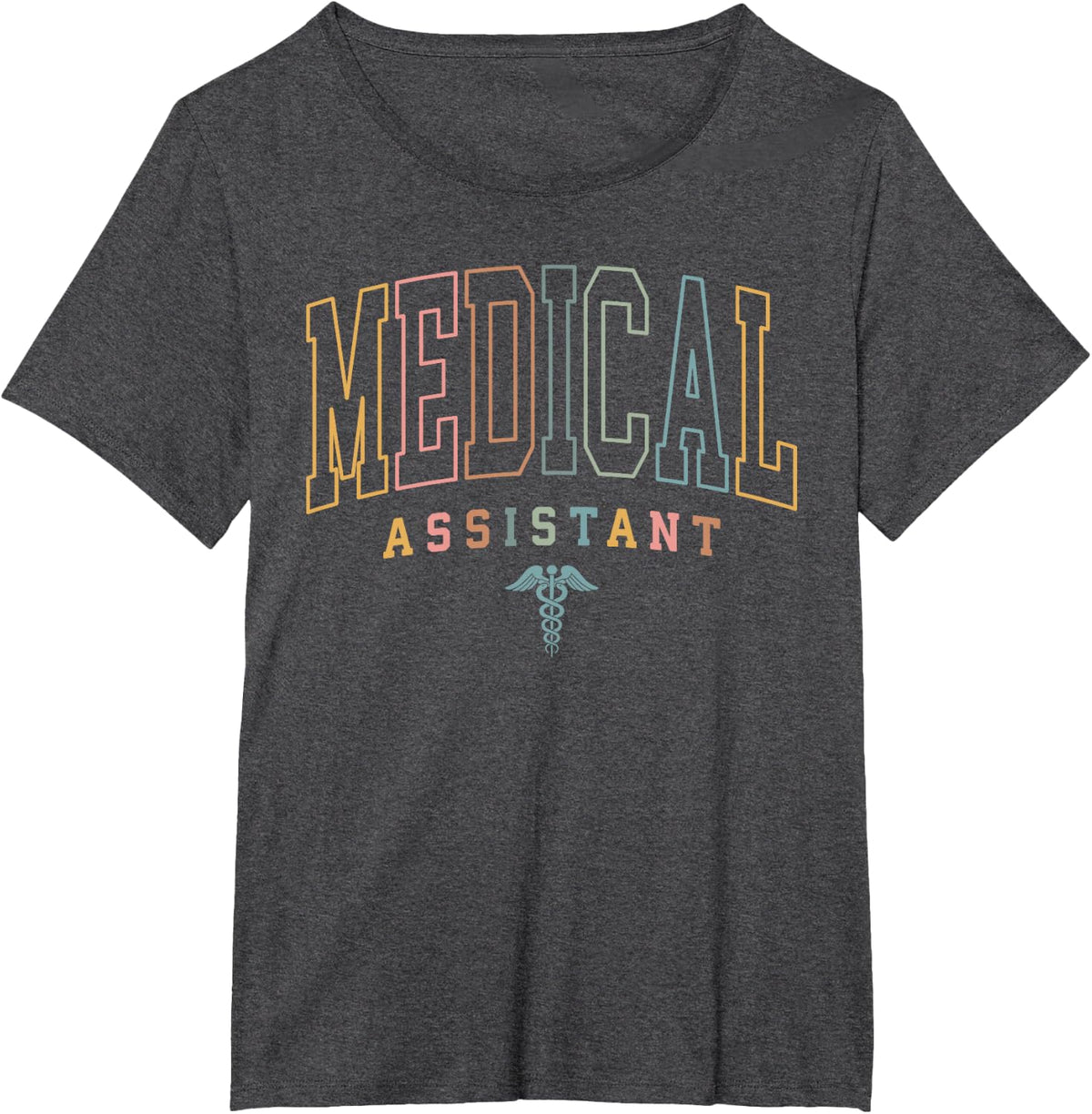 Medical Assistant Medical School Nursing Assistant CMA Gifts T-Shirt - Dark Heather Grey