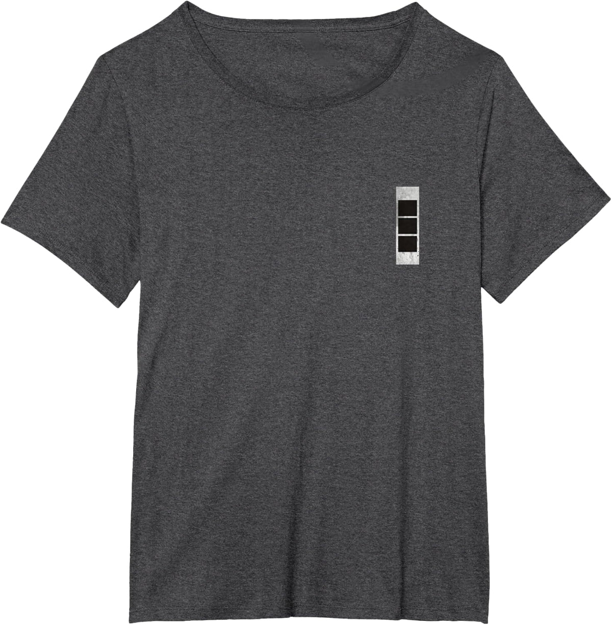 W-3 Chief Warrant Officer 3 CW3 Logo Rank Insignia Military T-Shirt - Dark Heather Grey