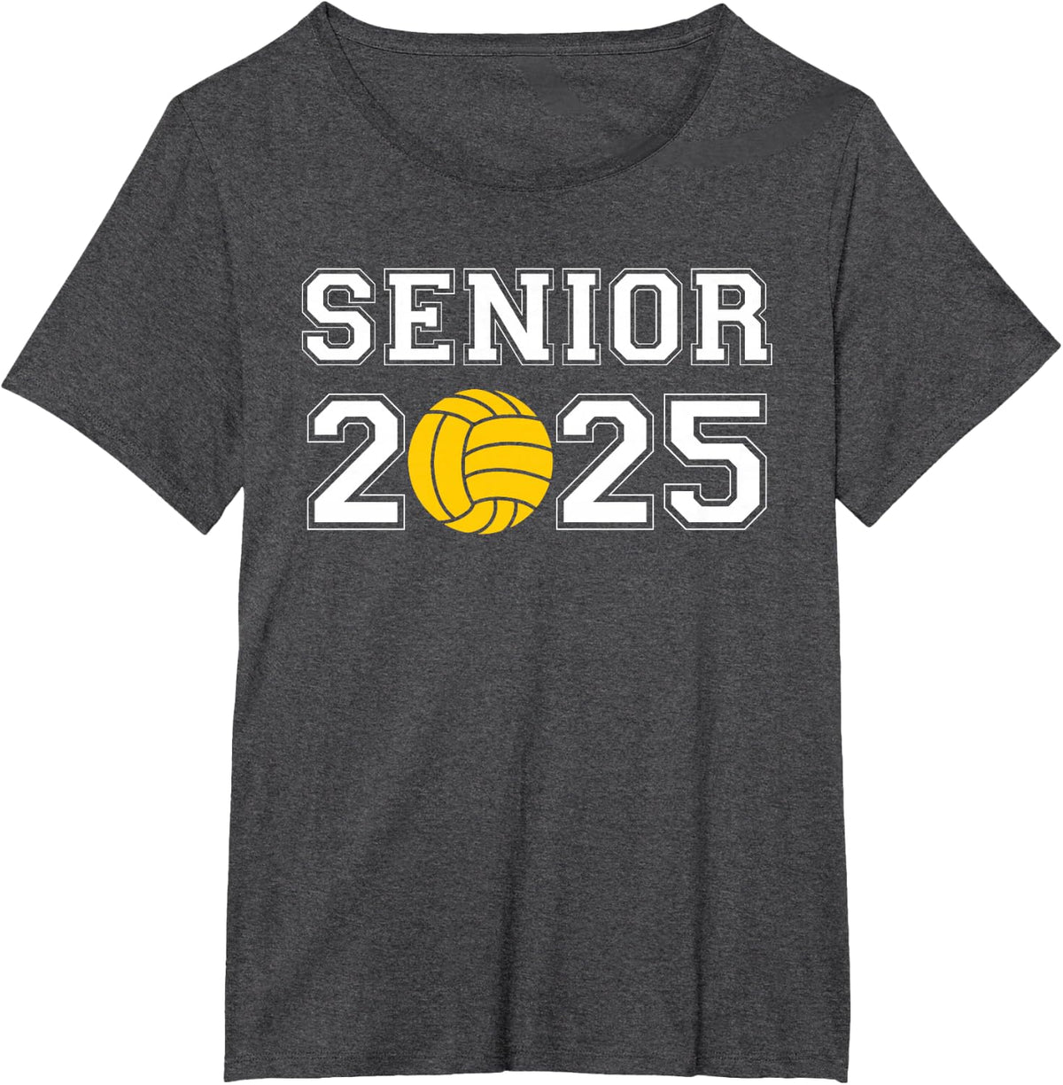 Class of 2025 Graduation Waterpolo Senior 2023 Water Polo T-Shirt - Dark Heather Grey