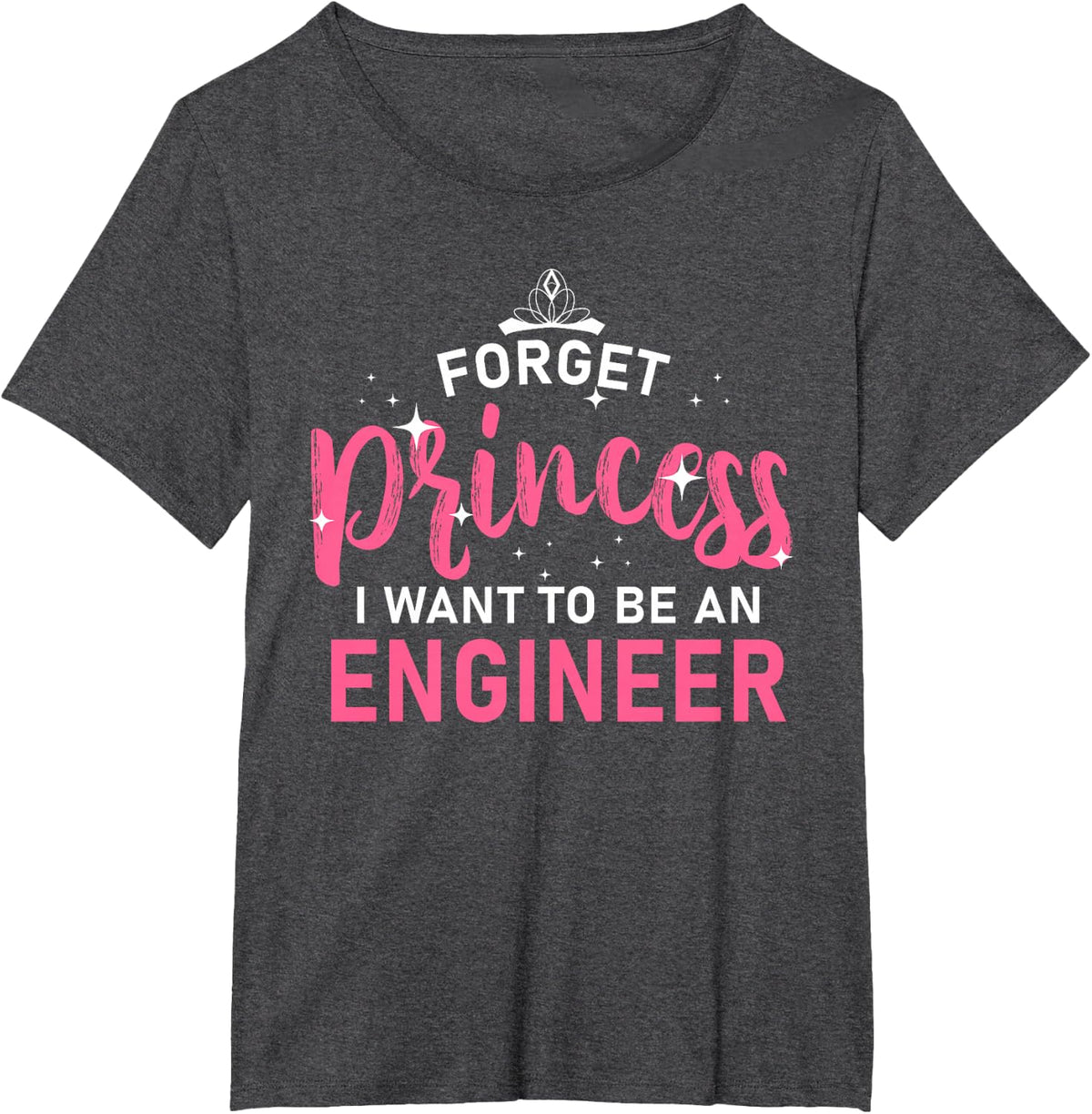 Cool Engineer Design For Women Girls Kids Engineering Lovers T-Shirt - Dark Heather Grey