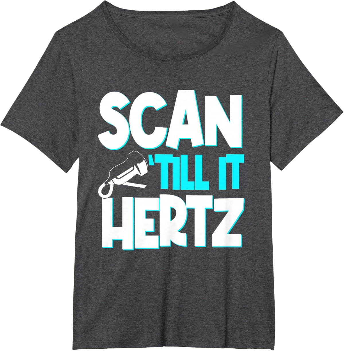 Ultrasound Doctors Sonographer Radiologist T-Shirt - Dark Heather Grey