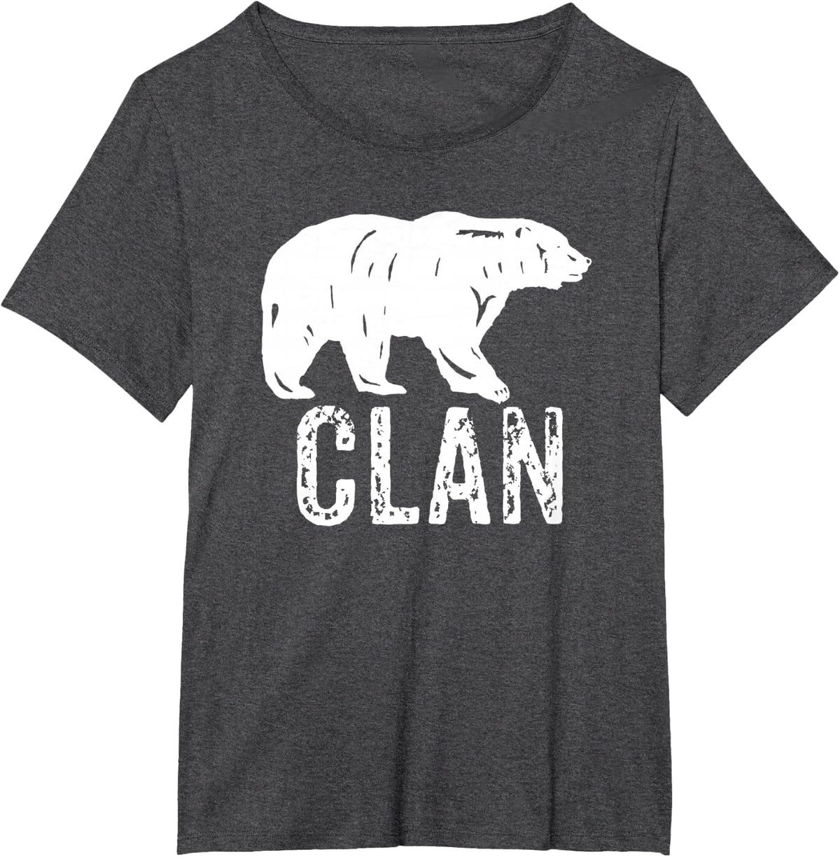Bear Clan Native American Pride Founding Fathers Tribe T-Shirt - Dark Heather Grey